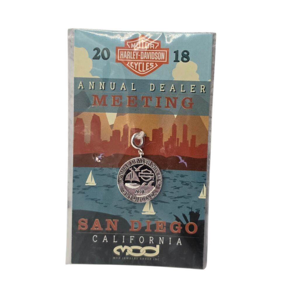 MOD Harley-Davidson Rare Dealer Exclusive San Diego 2018 Charm